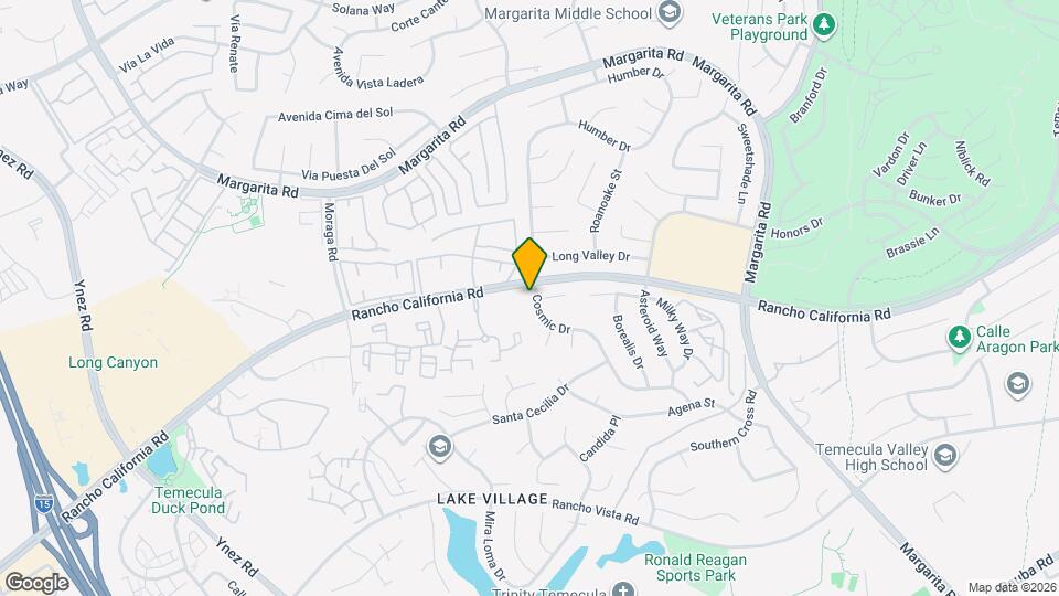 42029 Cosmic Dr, Unit 42029 Cosmic Dr Mapa y Detalles de la Ubicación