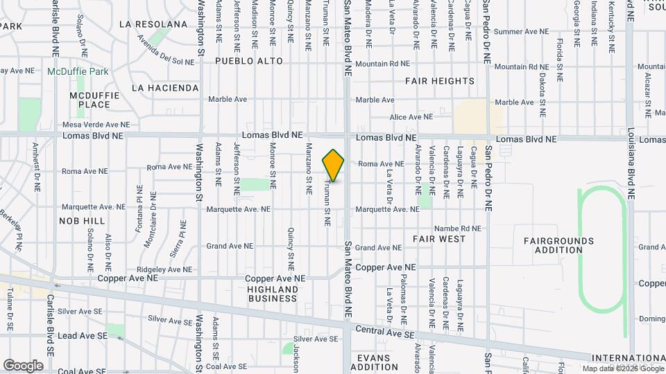 430 Truman St NE Map and Location Details