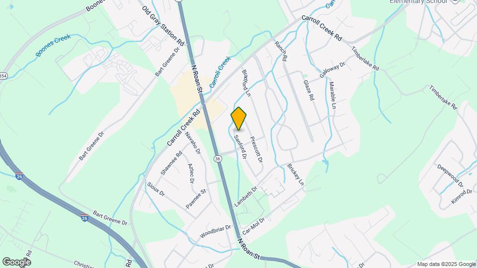 4106 Sanford Dr Map and Location Details