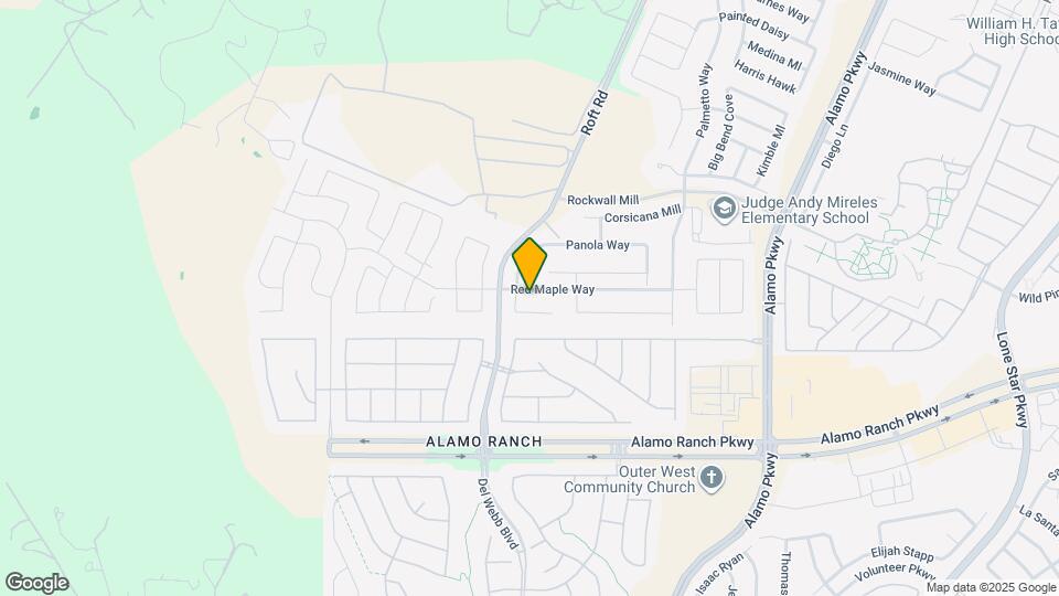 12638 Red Maple Way Map and Location Details