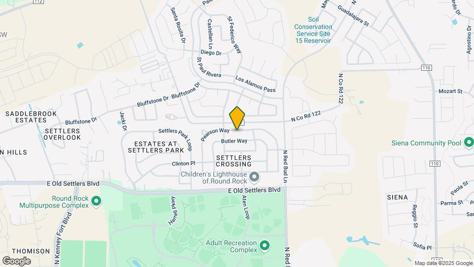 2419 Pearson Way Map and Location Details