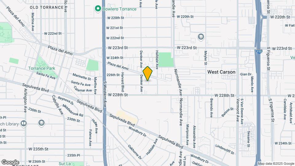 1435 W 227th St Map and Location Details