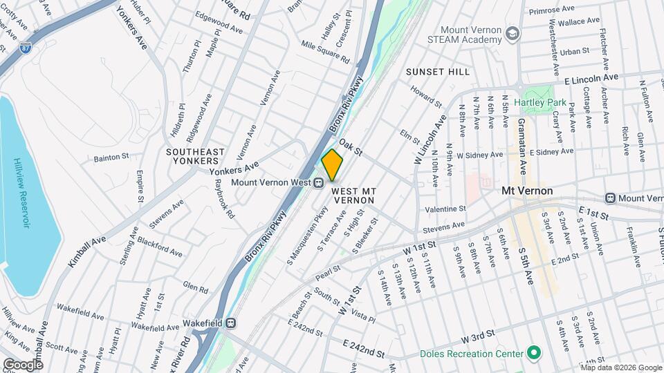 138 Mt Vernon Ave Map and Location Details