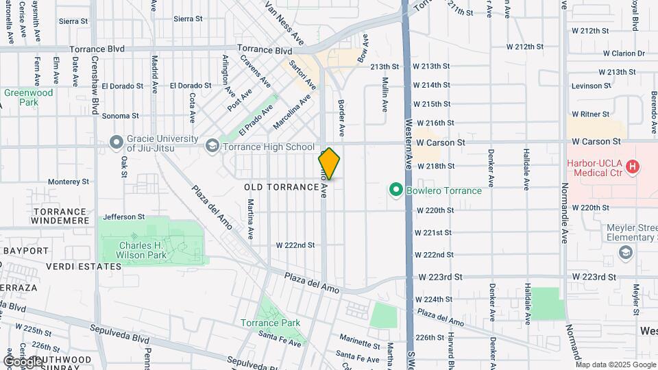 1810 Cabrillo Ave Map and Location Details