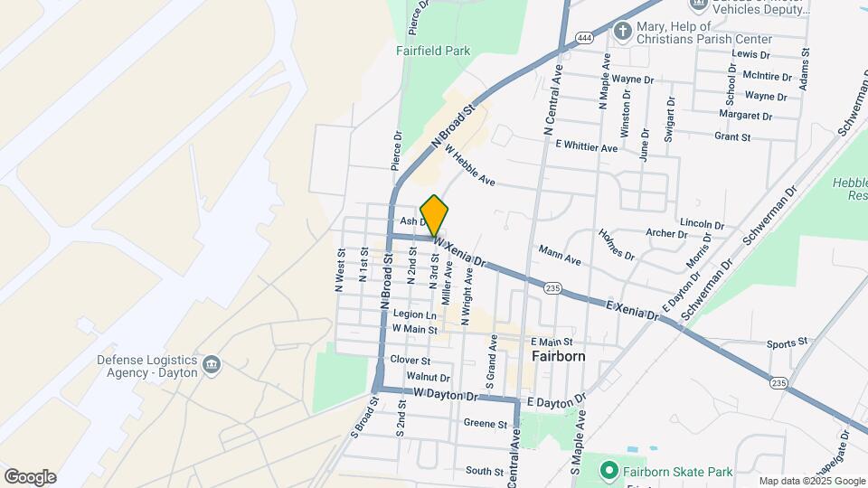 400 W Xenia Dr Mapa y Detalles de la Ubicación