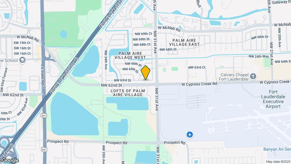3160 NW 63rd St Map and Location Details