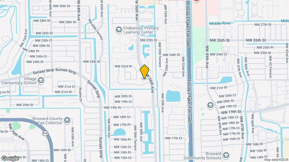 2148 NW 57th Ave, Unit 14E Map and Location Details