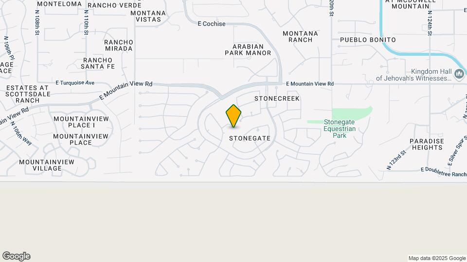 9483 N 115th Pl Mapa y Detalles de la Ubicación