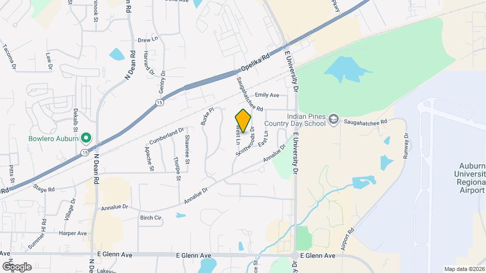 Single Family - Auburn Map and Location Details