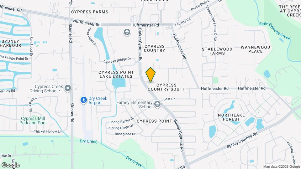 16218 Barklea Rd Map and Location Details