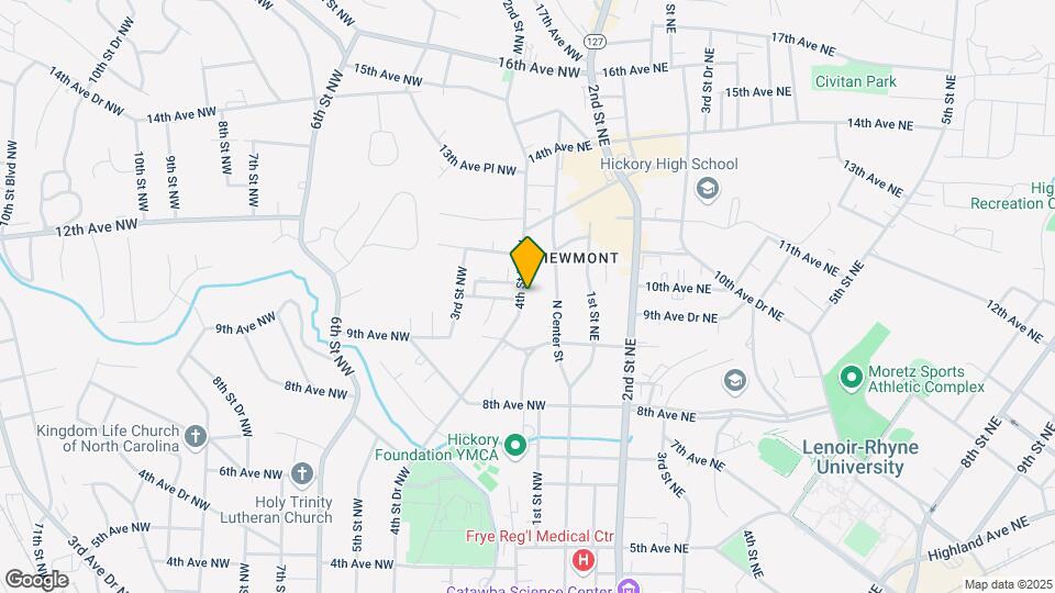 1002 4th Street Dr NW Map and Location Details