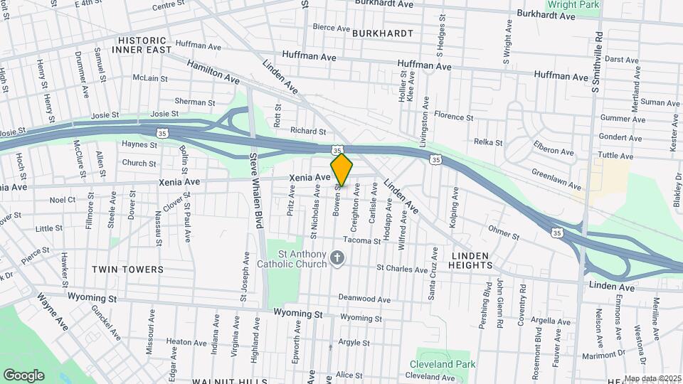 524 Bowen St Map and Location Details