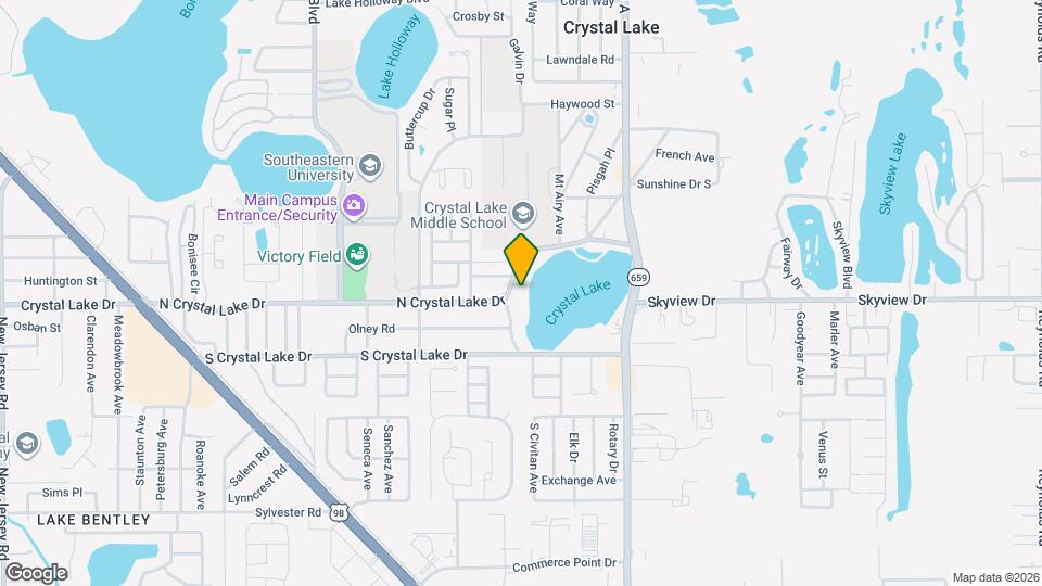 2337 N Crystal Lake Dr Map and Location Details