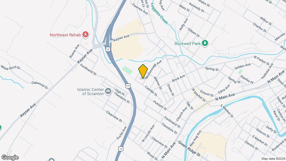 1709-1711 McDonough Ave, Unit 1709 Mapa y Detalles de la Ubicación