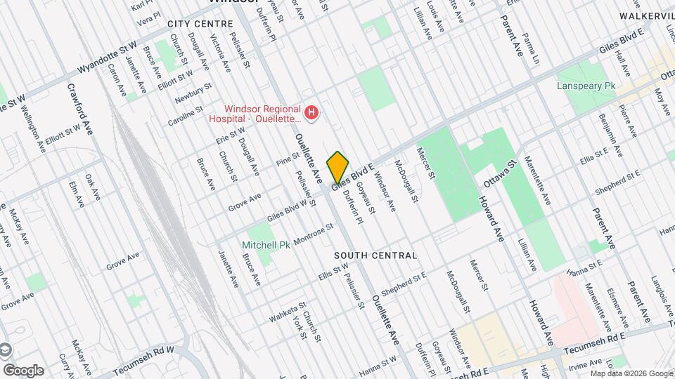 25 Giles Blvd E Map and Location Details