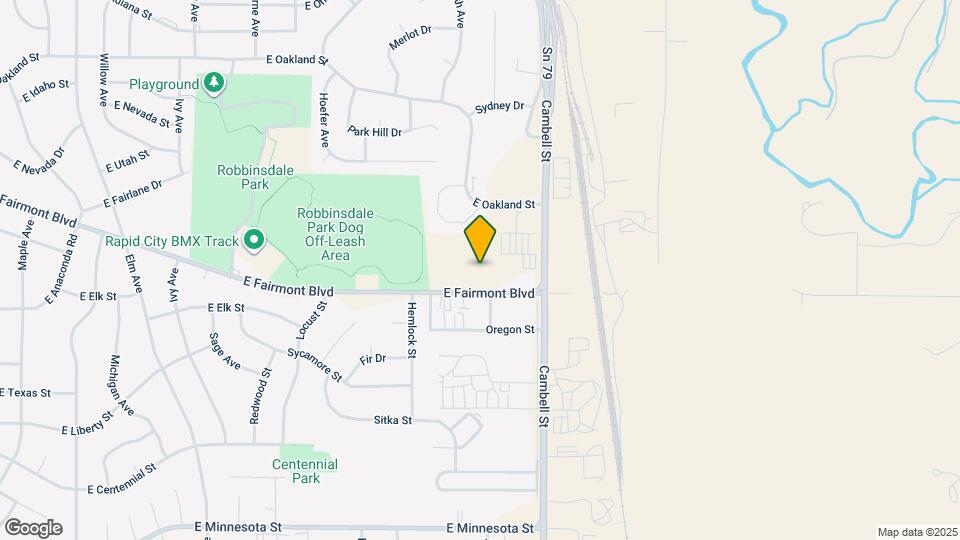 1302 E Fairmont Blvd Map and Location Details