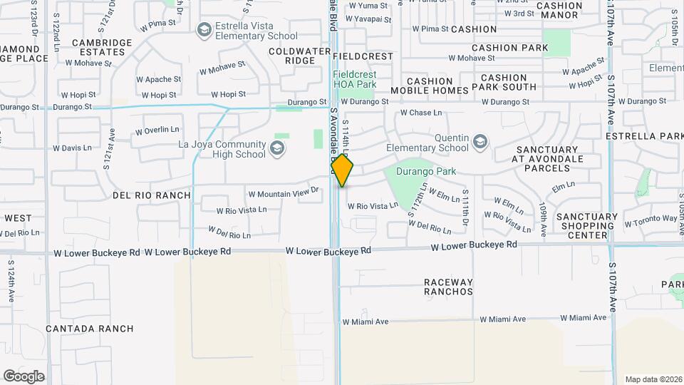 2522 S 114th Ln Map and Location Details