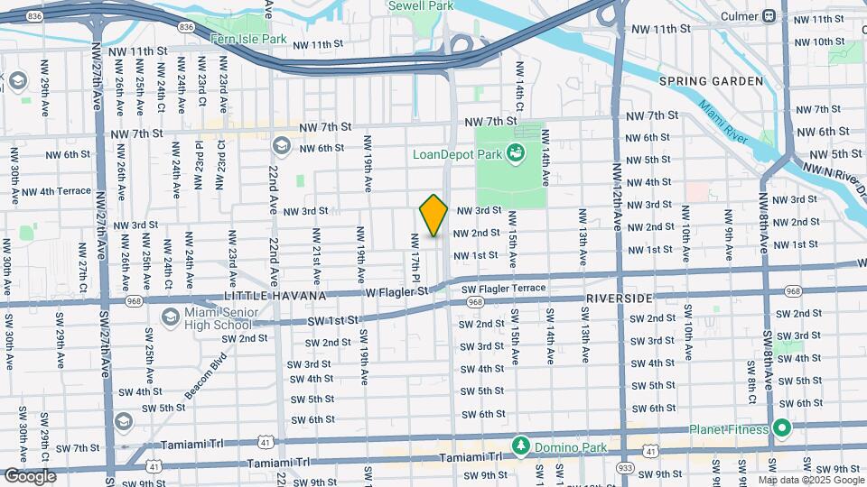 West Little Havana Property Map and Location Details
