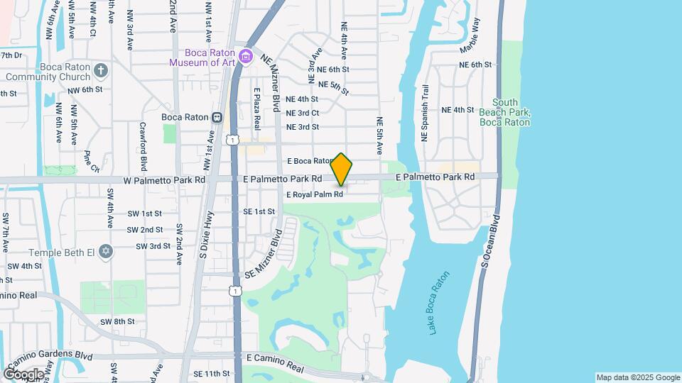 Royal Palm Apartments Map and Location Details