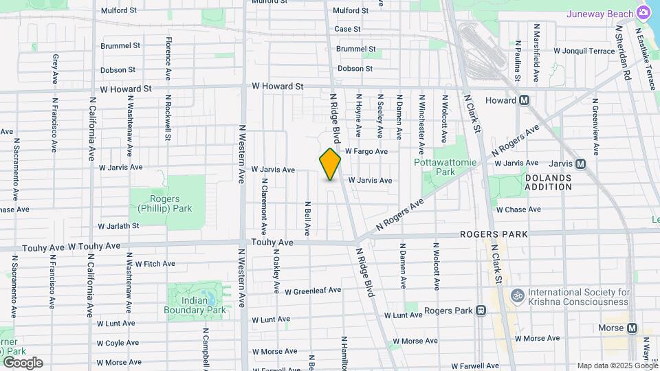 7320-7330 N Ridge Ave Map and Location Details
