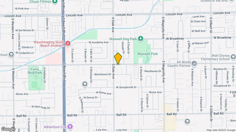 604 S Vicki Ln Map and Location Details