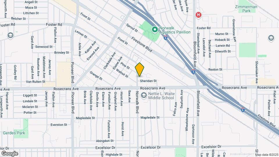 14022 Norwalk Blvd Map and Location Details