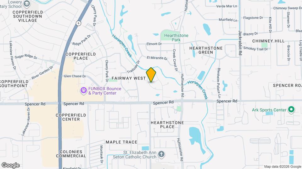 14919 Heflin Ln Map and Location Details