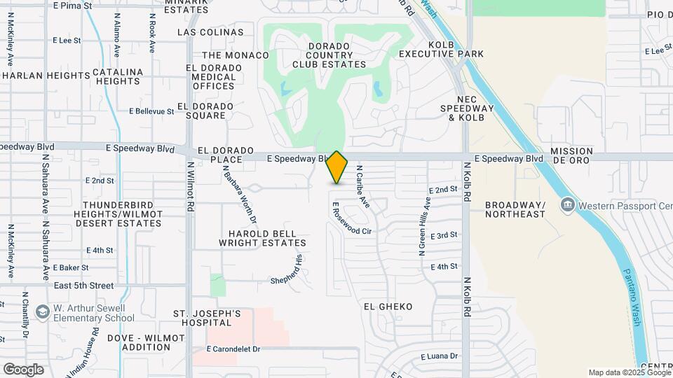 995 N Caribe Ave Map and Location Details