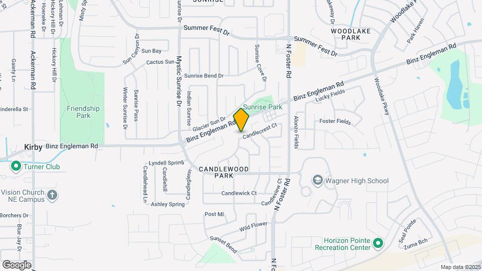 6307 Candlecrest Ct Map and Location Details