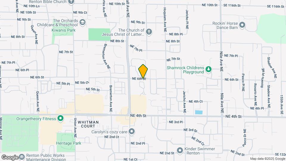 4818 NE 5th Ct Map and Location Details
