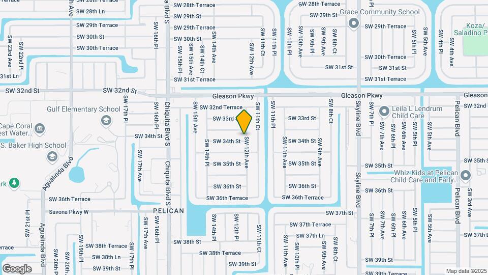 1203 SW 34th St Mapa y Detalles de la Ubicación