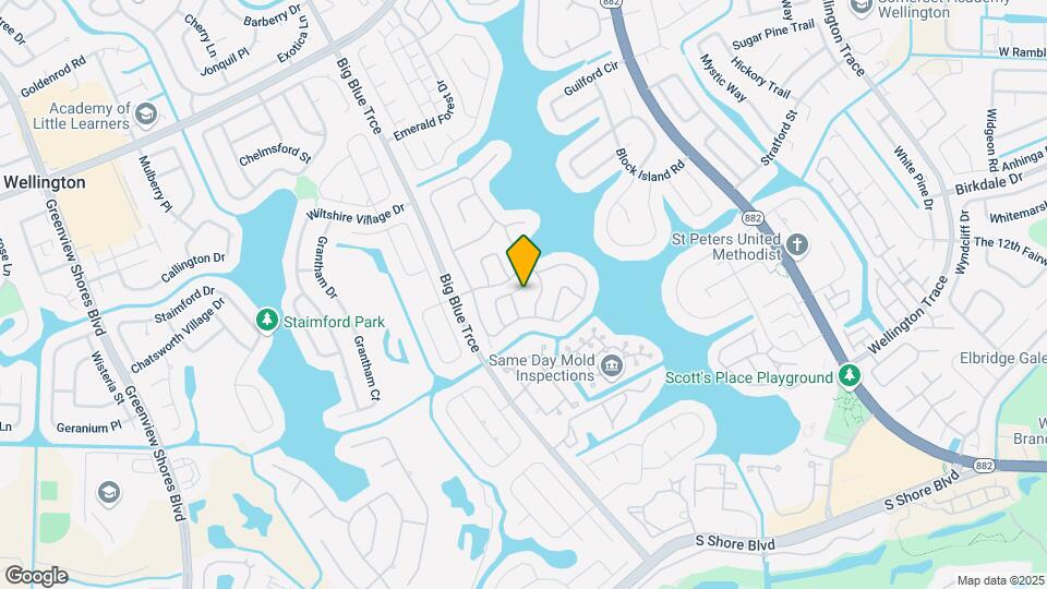 12861 Meadowbend Dr Map and Location Details