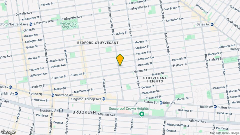 443 Hancock St Mapa y Detalles de la Ubicación