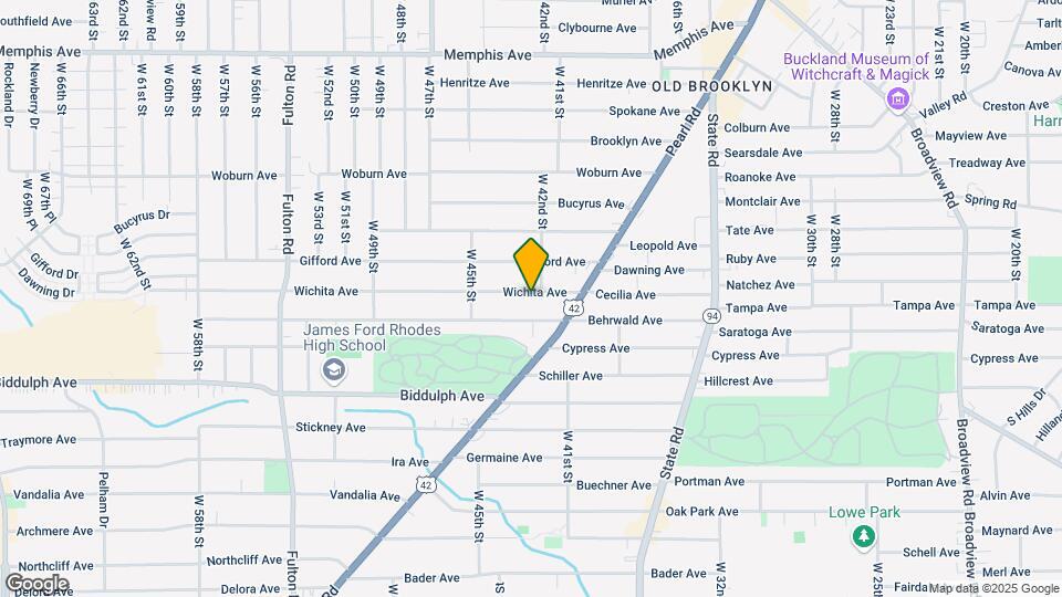 4207 Wichita Ave Map and Location Details