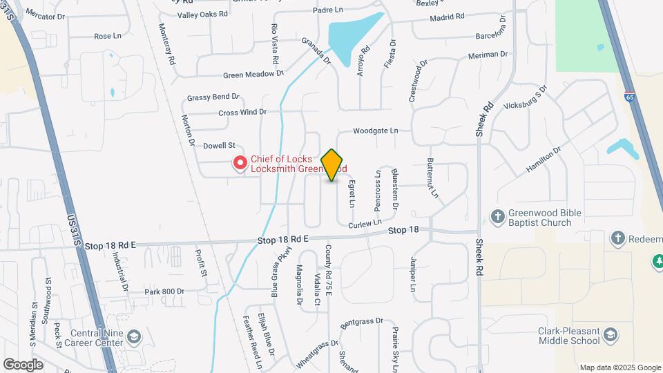 1394 Osprey Way Map and Location Details