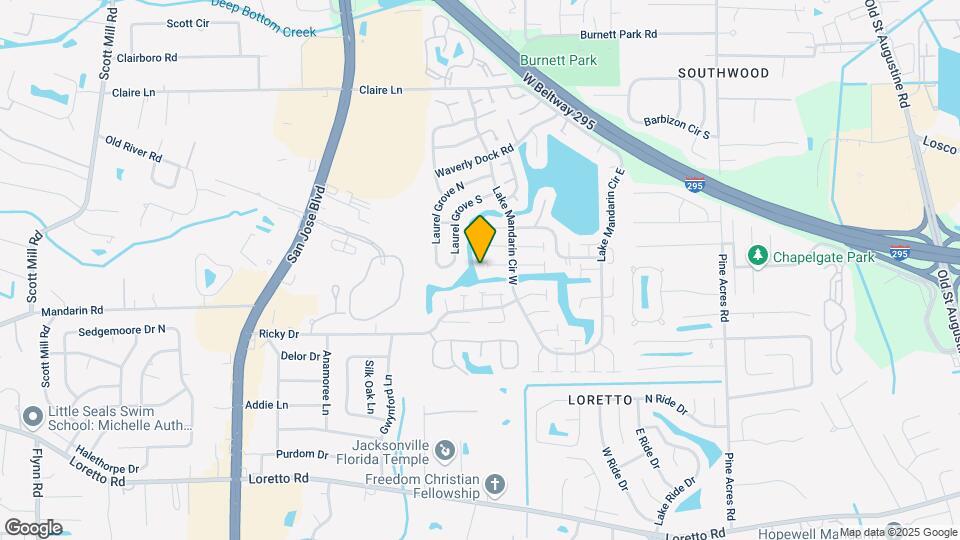3309 Donzi Way W Map and Location Details