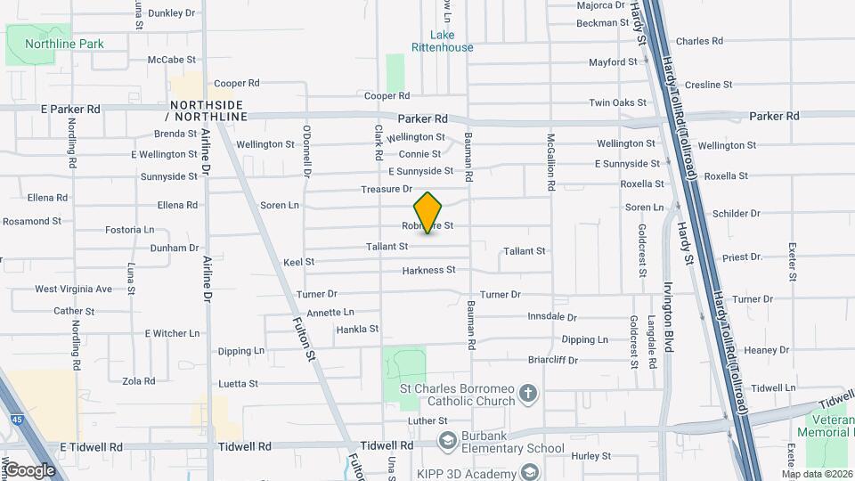 245 Tallant St Map and Location Details