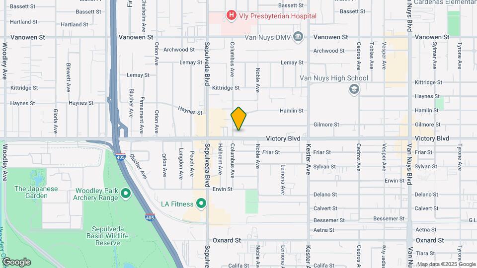 15149 Victory Blvd Mapa y Detalles de la Ubicación
