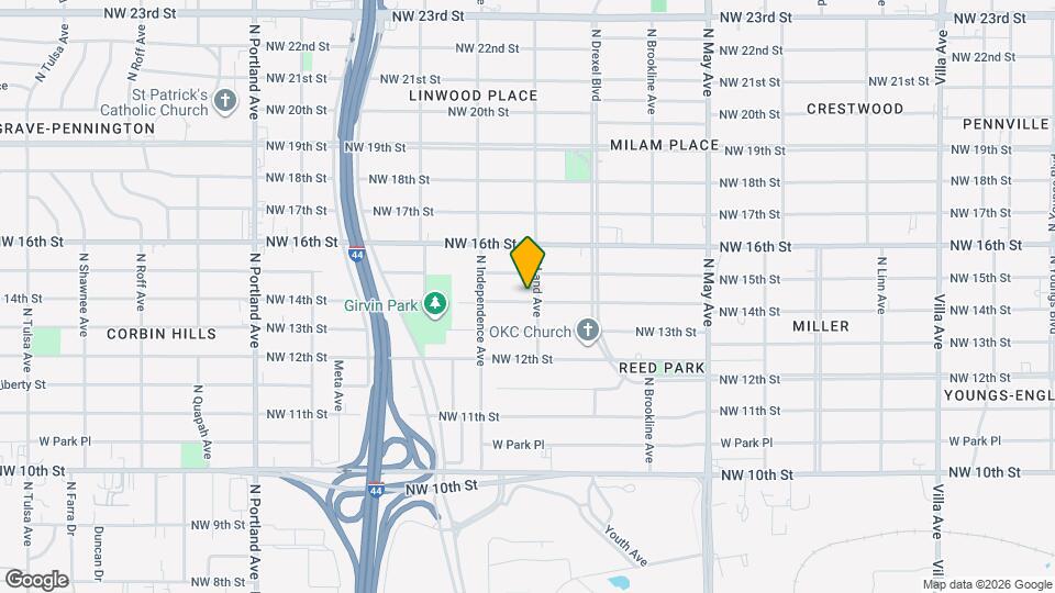 3207 NW 14th St Map and Location Details