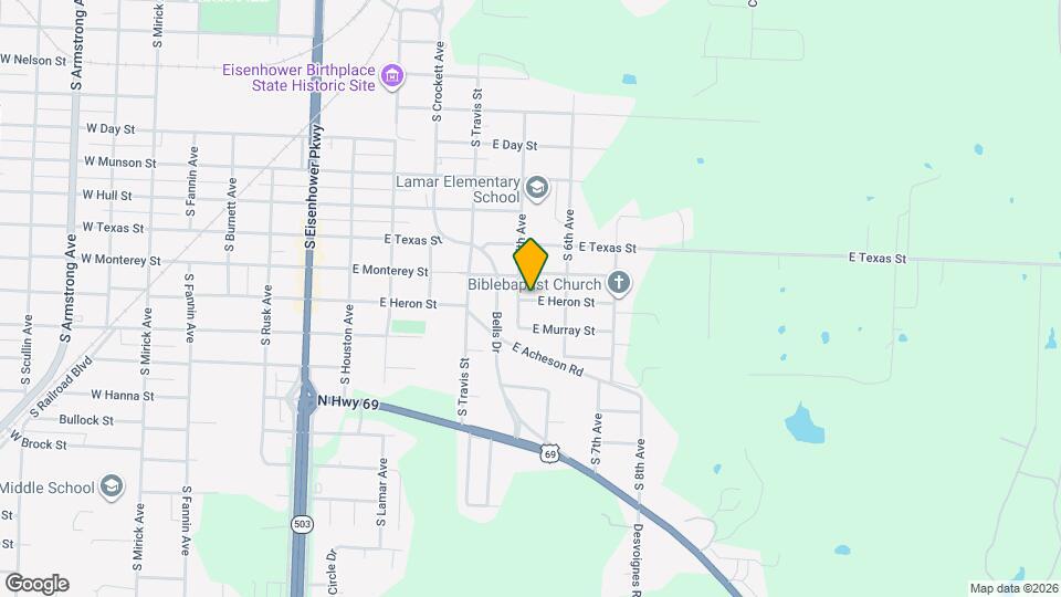 507 E Heron St Map and Location Details