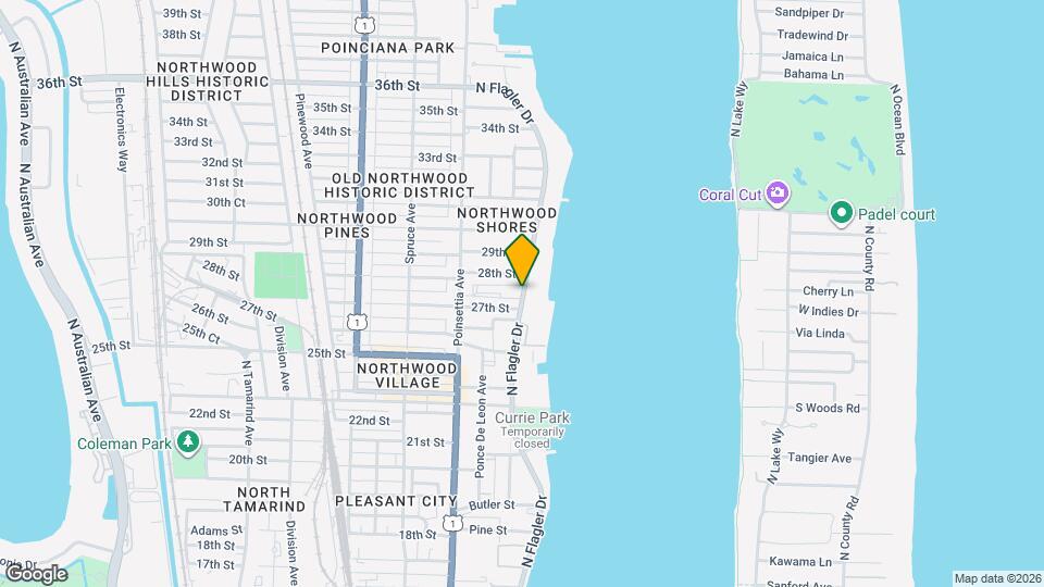 La Fontana Co-Op Apartments Map and Location Details