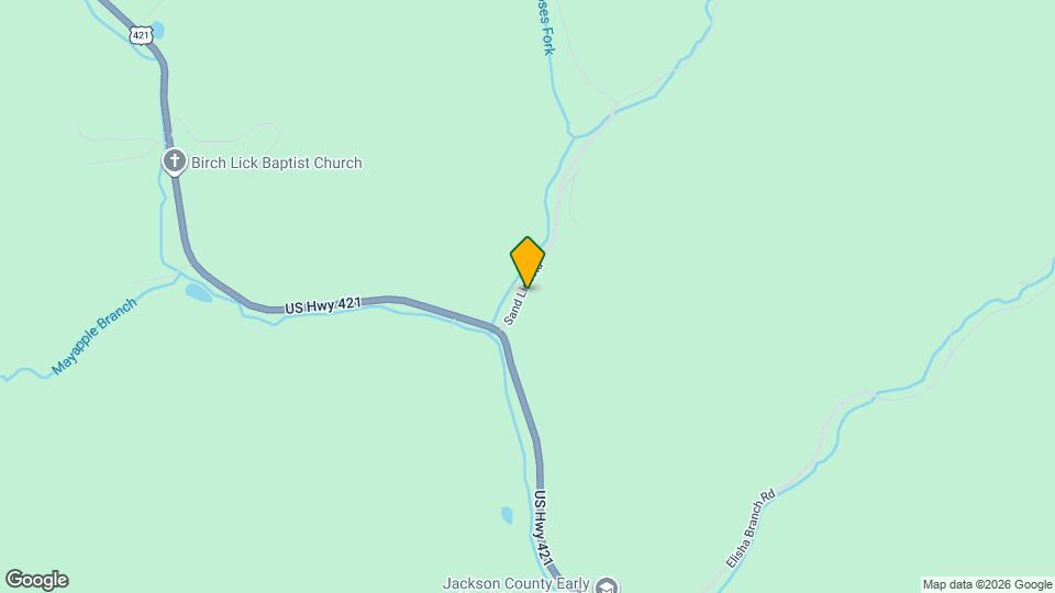 56 Sand Lick Rd Map and Location Details