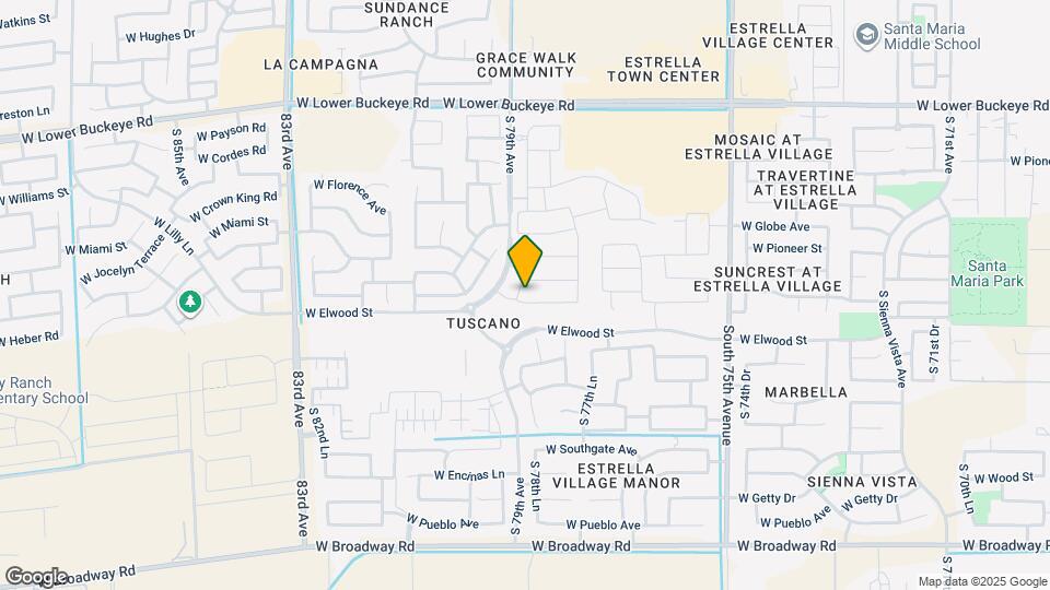 7854 W Forest Grove Ave Map and Location Details