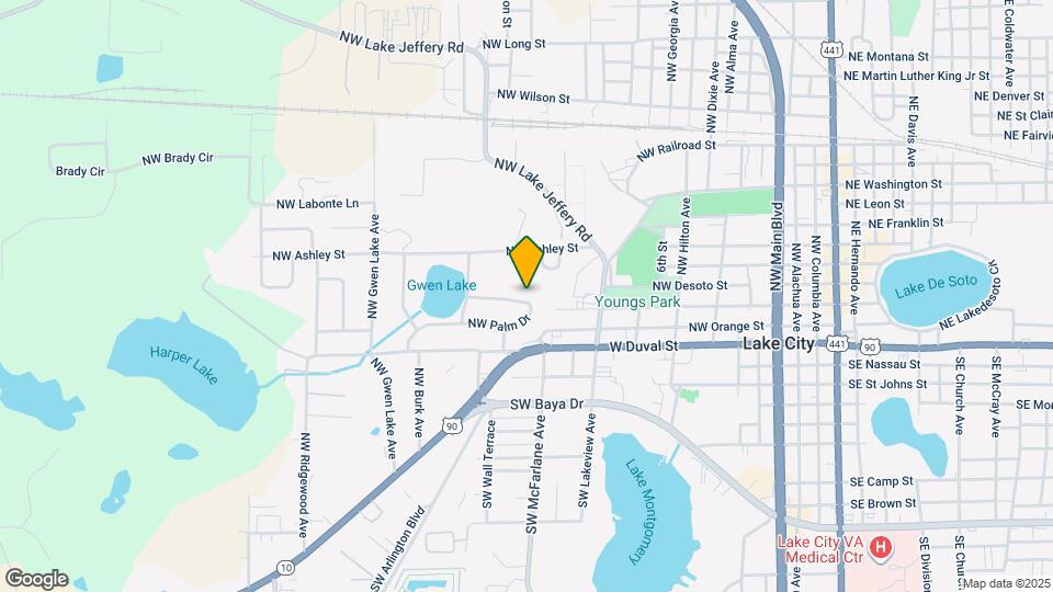 739 NW Palm Dr Map and Location Details