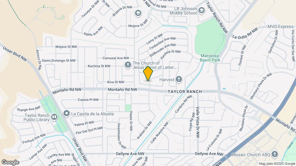 6101 Equestrian Dr NW Map and Location Details