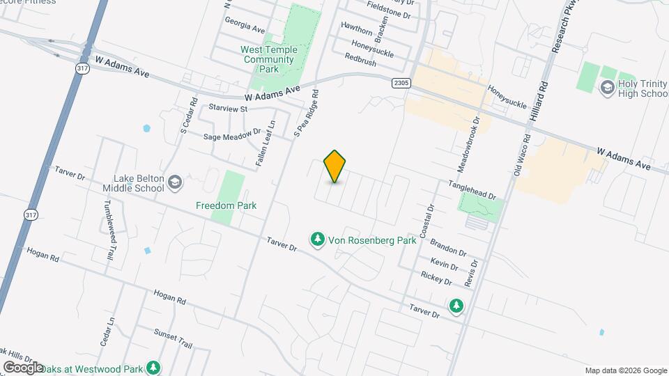 603 Hayfield Ln Map and Location Details