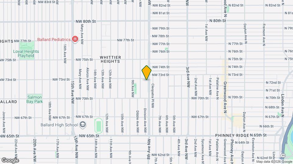 7051 8th Ave NW Mapa y Detalles de la Ubicación