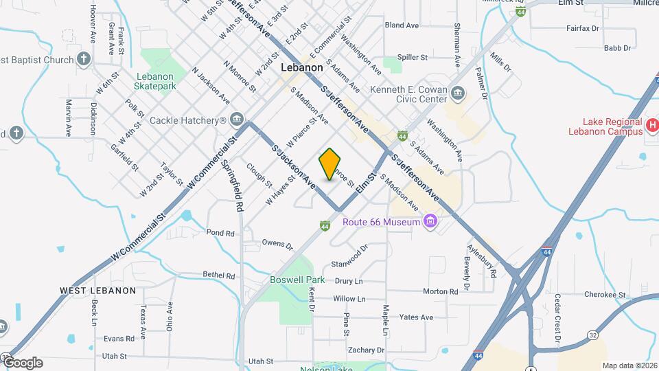 351 Beckett St Map and Location Details