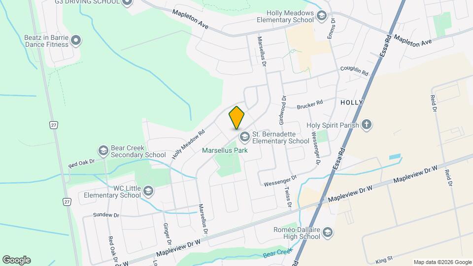 104 Marsellus Dr Map and Location Details