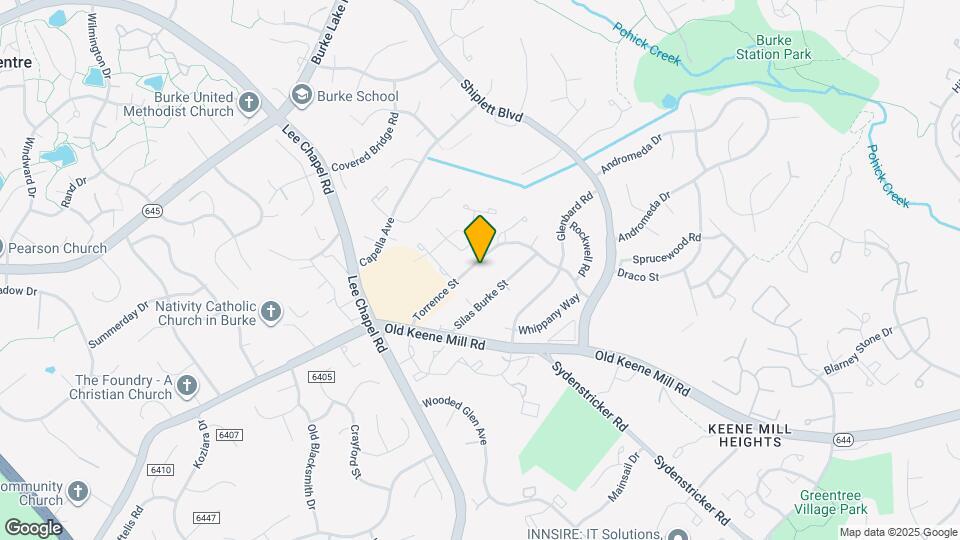 6348 Torrence St Map and Location Details